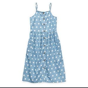 Arizona girls sleeveless shirt dress